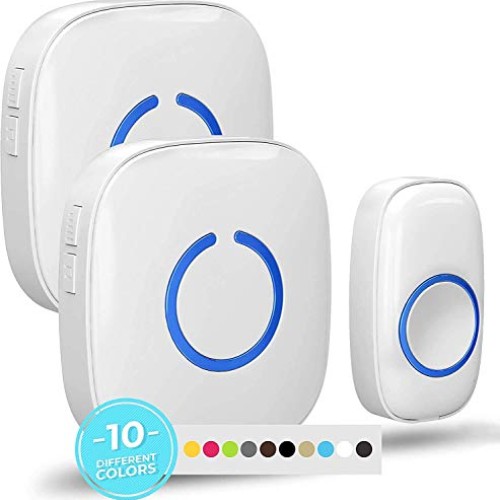 SadoTech White Wireless Doorbell Kit: Model CXR Wireless Doorbells...