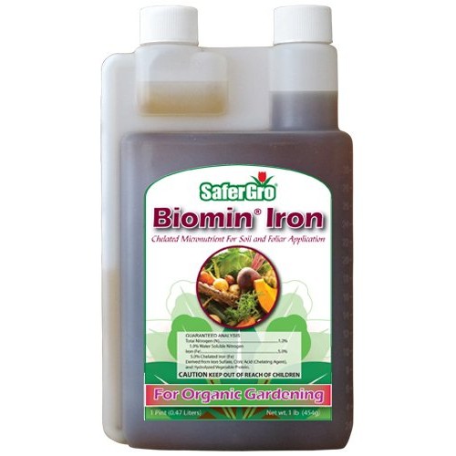 Safer Gro Biomin Iron - 1 Pint