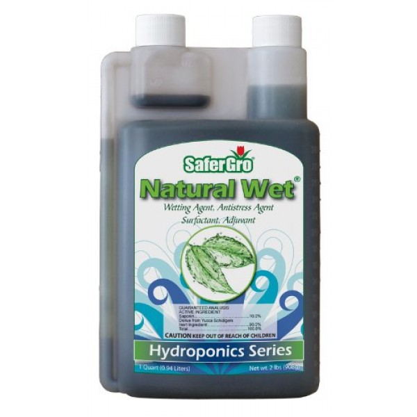 Safergro Natural Wet Certified Organic Wetting Agent Concentrate, ...