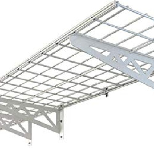 SafeRacks | Garage Wall Shelf Two-Pack 18x48 | Includes Bike Hoo...