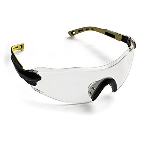 Safety Glasses Clear Lens - ANSI Z87.1 Standards, Scratch Resist...