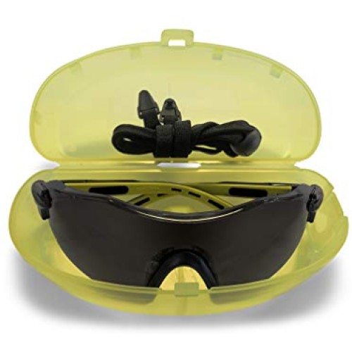 Safety Glasses Clear Lens - ANSI Z87.1 Standards, Scratch Resist...