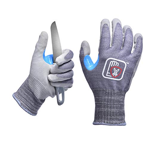 SAFEYEAR Cut Resistant Glove,Food Grade Level 5 Protection,Thin an...