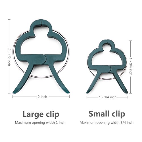 Sago Brothers Plant Support Clips 40 PCS for Gardening, Gentle Pla...