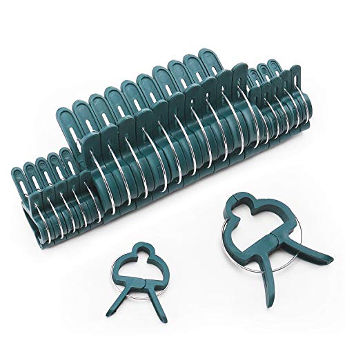 Sago Brothers Plant Support Clips 40 PCS for Gardening, Gentle Pla...