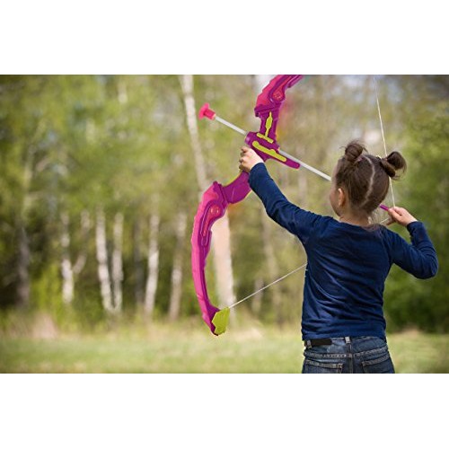 SainSmart Jr. Kids Bow & Arrow Toy, Princess Basic Archery Set Out...
