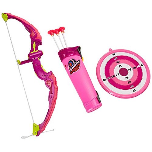 SainSmart Jr. Kids Bow & Arrow Toy, Princess Basic Archery Set Out...