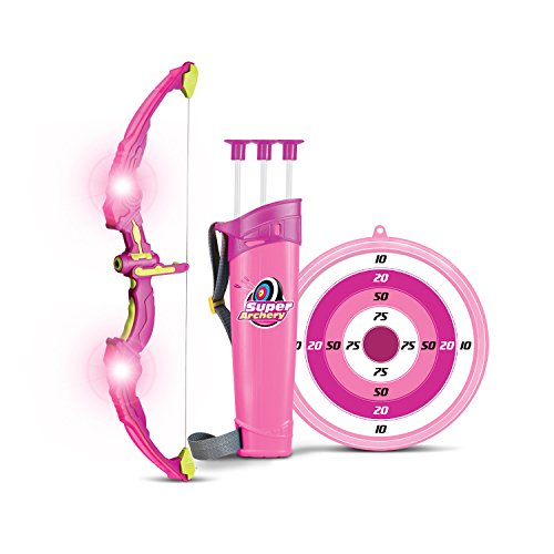 SainSmart Jr. Kids Bow & Arrow Toy, Princess Basic Archery Set Out...