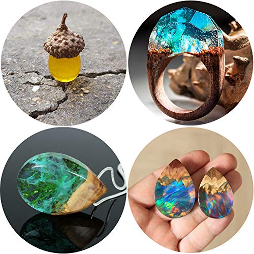 13 Pieces Resin Casting Tools Set - Include Sand Papers, Polishing...