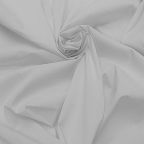 White Solid Polyester Cotton Broadcloth Fabric, Sells by The Yard,...