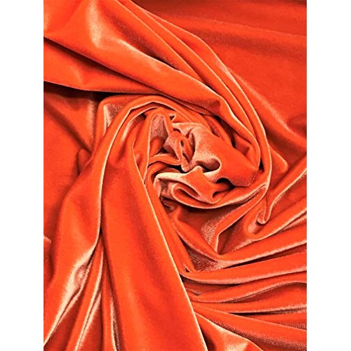 Sal Tex Fabrics, Stretch Velvet Fabric, 60 Wide, Sells by The Yar...