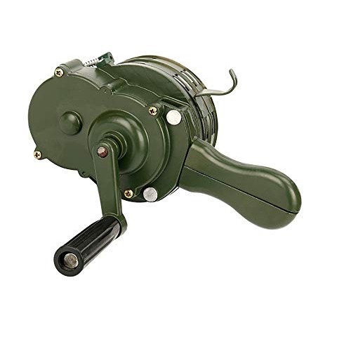 Hand Crank Siren Horn Manual Operated Metal Alarm Handheld Air Rai...