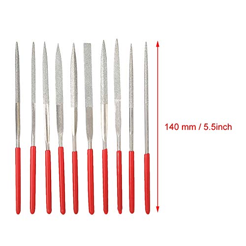 10pcs Wood RASP with Premium Grade Steel Hand File, Round RASP, Ha...