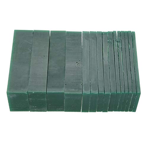 15 PCS 4/6/8/21/23mm Thickness Green Carving Wax Piece, Jewelry En...