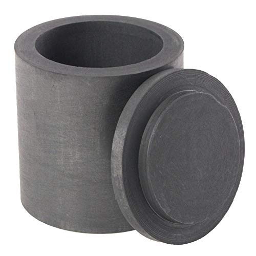 4040mm High Purity Graphite Melting Crucible Casting With Lid Cove...