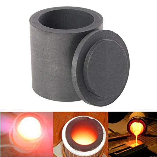 4040mm High Purity Graphite Melting Crucible Casting With Lid Cove...