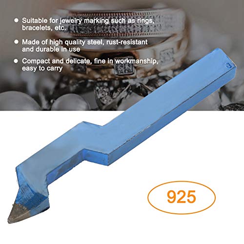 Metal Punch Stamp, Steel Stamping Tool Curved Design Marking Tool ...