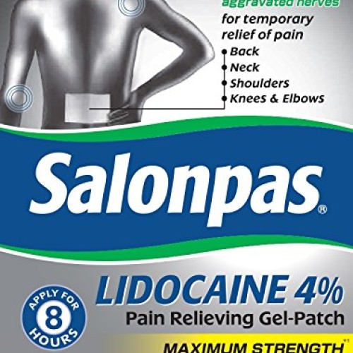 Salonpas LIDOCAINE and CRYODERM 4 oz Spray Bundle with Salonpas Pa...