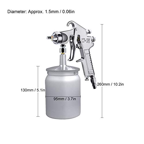 High Pressure Adjustable Furniture W‑71 Paint Spray Tool for Machi...