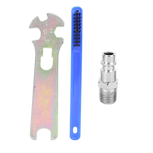 SALUTUYA Iron Material Pneumatic Tools W-71 1.5mm Fluid Tip Hardwa...