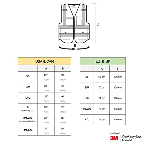 Salzmann 3M Multi-Pocket Safety Mesh Vest | High Visibility Reflec...