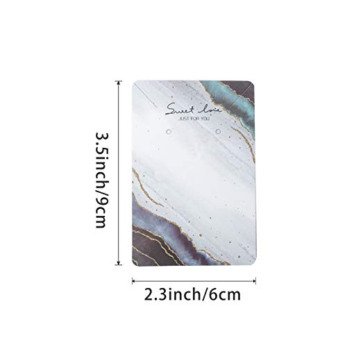 Necklace Card Earring Cards for Display Jewelry Display Hanging Ca...