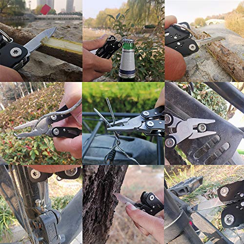 Multitool MINI Multitool Pliers 14-In-1,Gifts for Boyfriend, Folda...
