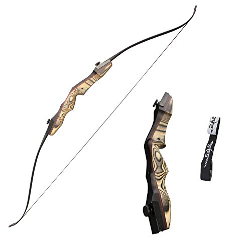 Samick SAS Sage Premium 62 Takedown Recurve Bow with Stringer 35...