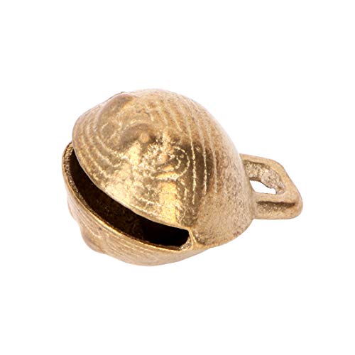 6PCS 1.3inch Vintage Bronze Jingle Bells Antique Copper Bell Brass...