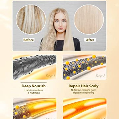 Samnyte Hair Wax Stick, Wax Stick for Hair Wigs Edge Control Slick...