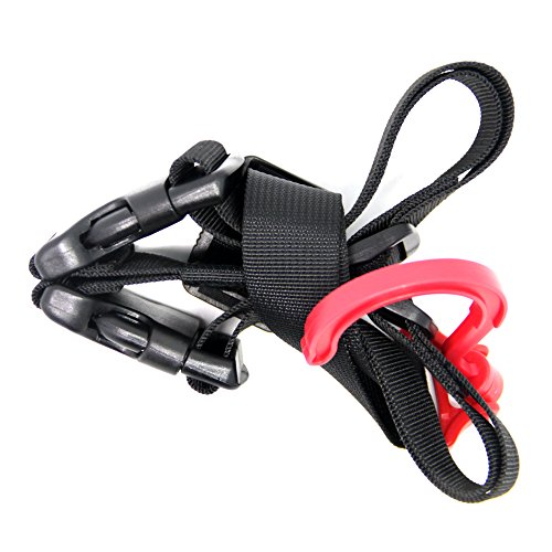 SAMSFX Fishing Wader Boot Hanger Hanging Strap Belt with Swivel Ho...