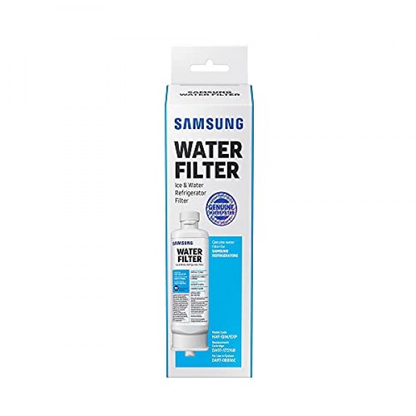 SAMSUNG Genuine Filter for Refrigerator Water and Ice, Carbon Bloc...