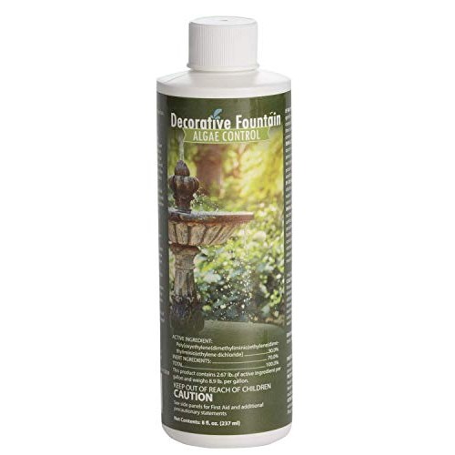 Fountain Algaecide and Clarifier, Formulated for Small Ponds, Wate...