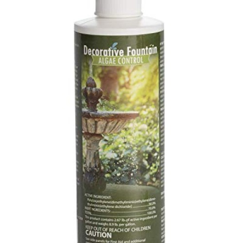 Fountain Algaecide and Clarifier, Formulated for Small Ponds, Wate...