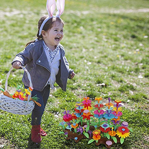 SAND MINE Flower Garden Building Toys, 198 PCS Kids Flower Garden ...