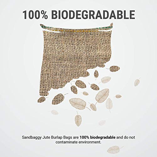 Large Burlap Bags 18 x 30 - Burlap Bags for Planting/Gardening b...