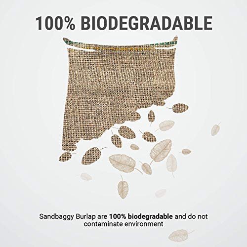 Sandbaggy Burlap Fabric Roll- for Garden, Yard, Wedding, Craft, De...