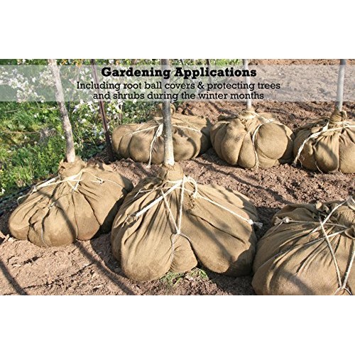 Sandbaggy Burlap Fabric Roll- for Garden, Yard, Wedding, Craft, De...