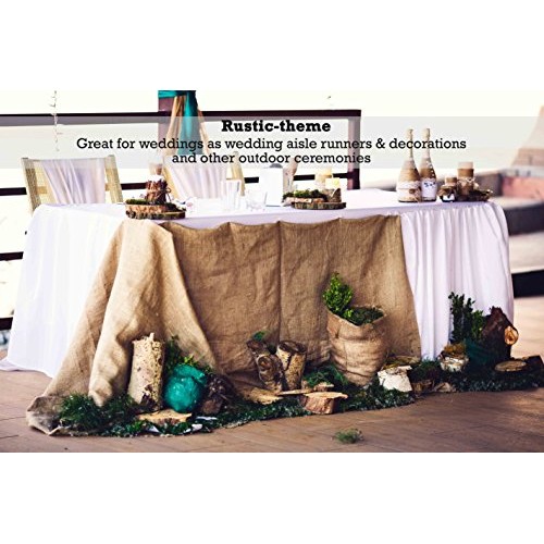 Sandbaggy Burlap Fabric Roll- for Garden, Yard, Wedding, Craft, De...
