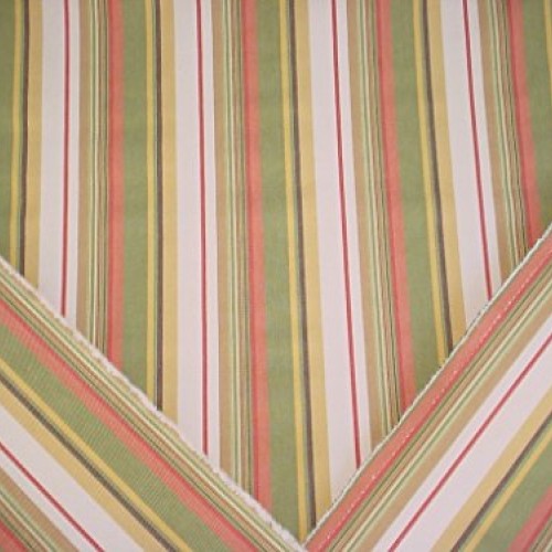 Santee Fabrics Lotus in Olivette - Heavy Olive/Tea Rose Cotton Str...