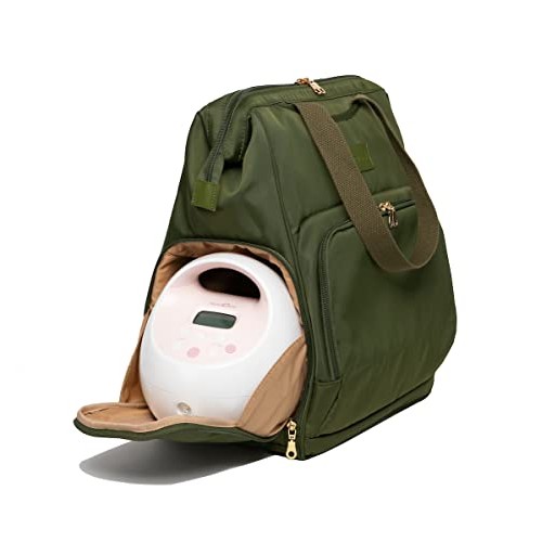 Sarah Wells Norah Breast Pump Backpack Olive