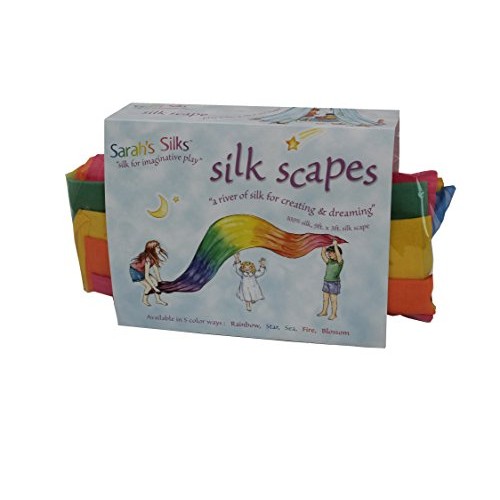 Sarahs Silks Giant Rainbow Playsilk 3 Feet by 9 Feet Long