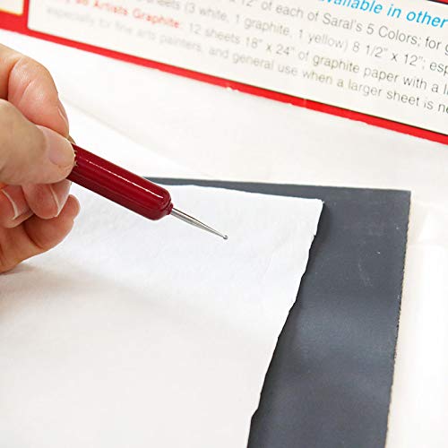 SARAL PAPER SARAL White 12 X12 Wht Transfer Paper