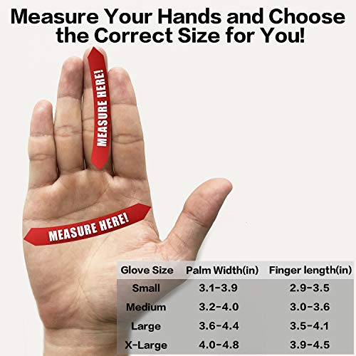Cut Resistant Gloves,3 Pairs Safety Kitchen Cuts Gloves,Skinning G...