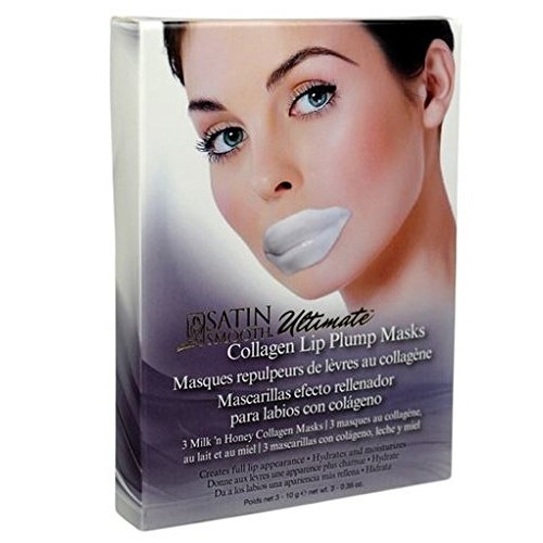 Satin Smooth Collagen Complex Lip Plump Treatment, 3 Count