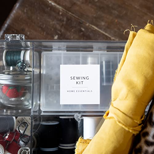 SAVVY & SORTED Minimalist Home Laundry Labels for Organizing - 136...