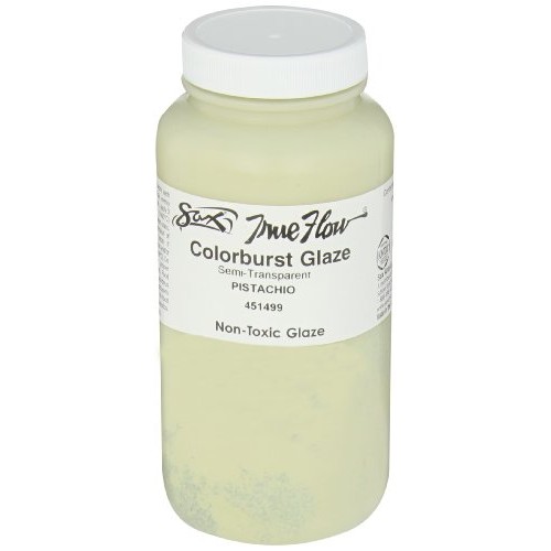 Sax True Flow Colorburst Glaze, Pistachio, 1 Pint - 451499