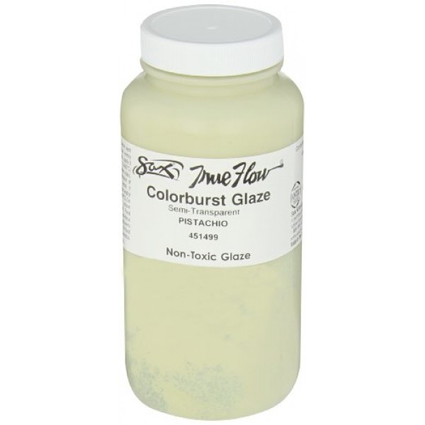 Sax True Flow Colorburst Glaze, Pistachio, 1 Pint - 451499