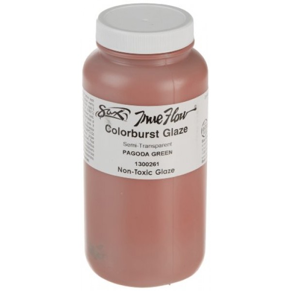 Sax True Flow Colorburst Glaze Set, Assorted Colors, Set of 12 Pin...