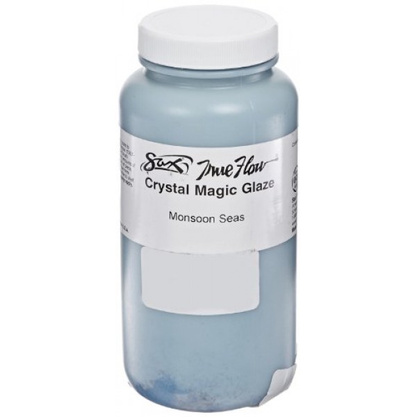 Sax True Flow Crystal Magic Glaze, Monsoon Seas, 1 Pint - 404853